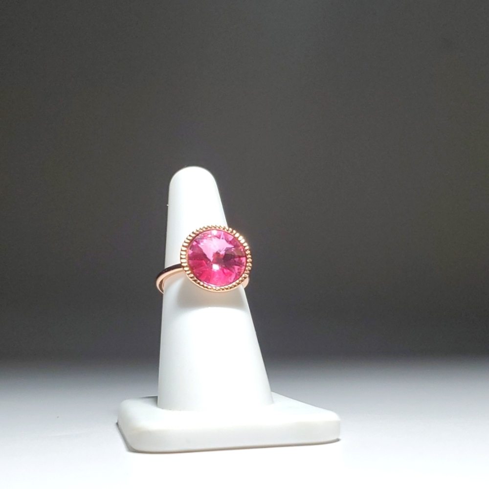 Ted Baker Rada PINK Crystal Rivoli Ring